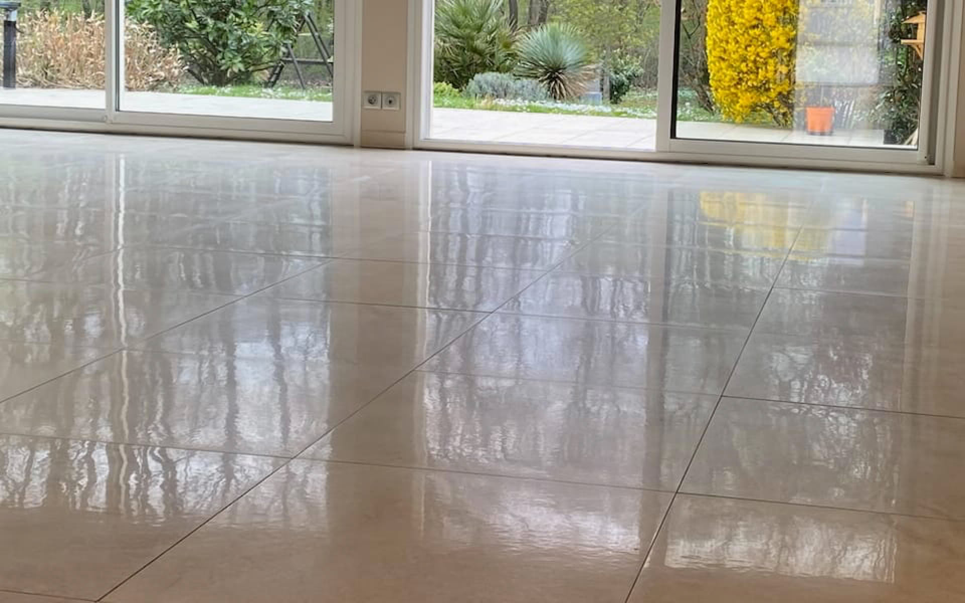 Rénovation de carrelage en grès cérame