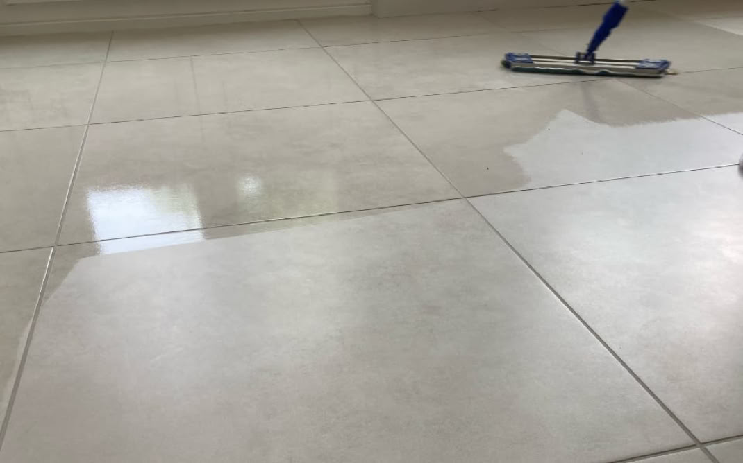 Nettoyage de carrelage en grès cérame