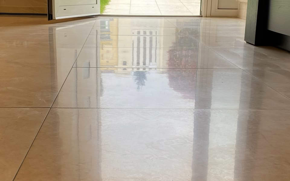 Rénovation de carrelage en grès cérame