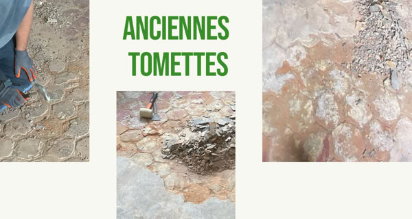 Quel le prix des tomettes anciennes au m2 ?