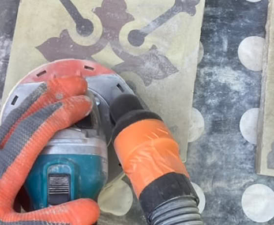 Protection des tomettes, carreaux ciment, et autres...