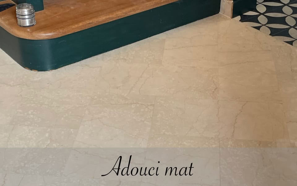 Comparaison sol en marbre : Mate, Satinée ou Polie brillante