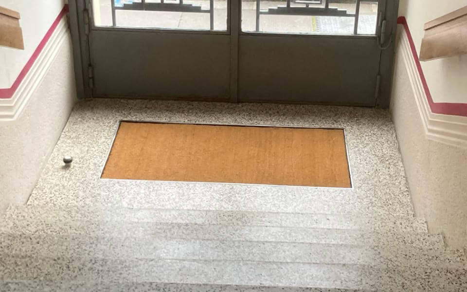 Rénovation de paillasson Granito 1954