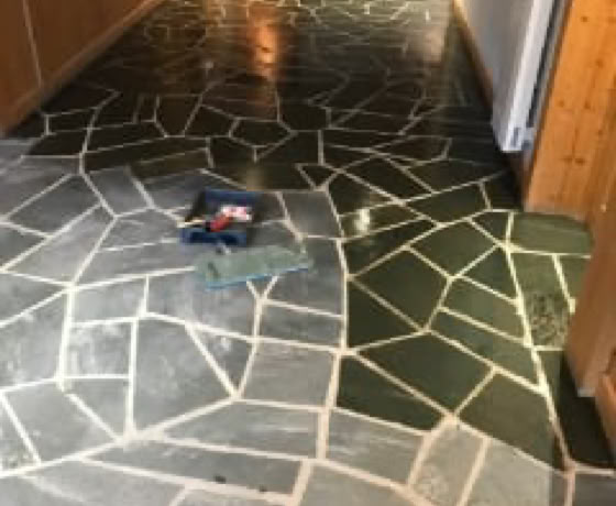 Rénovation d’Ardoise verte et traitements