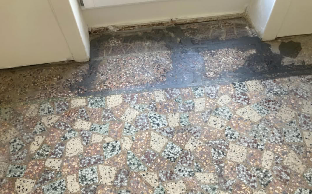 Réparation et rénovation de Terrazzo