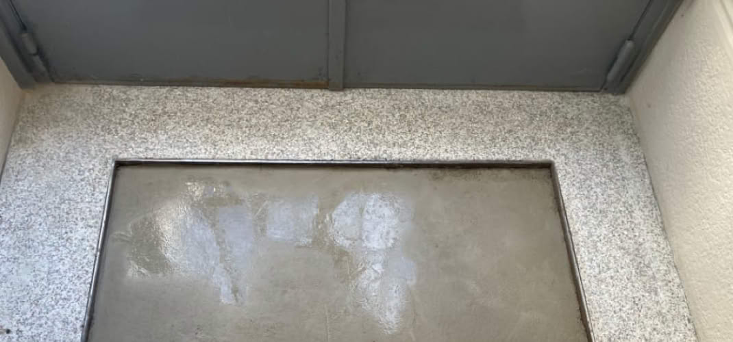 Rénovation de paillasson Granito 1954