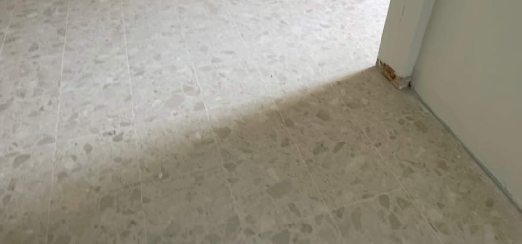 Rénovation de Terrazzo Botticino résine