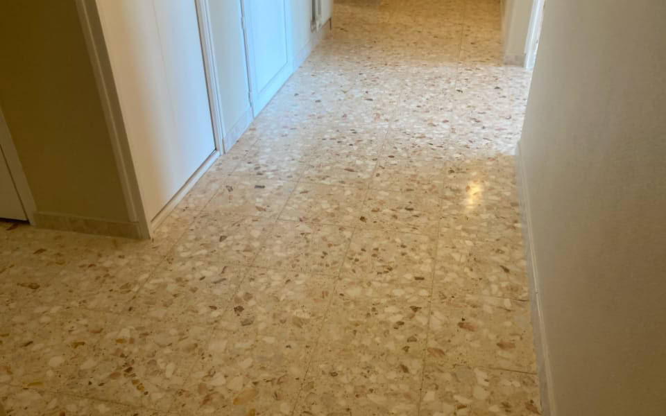 Rénovation de Terrazzo résine année 60