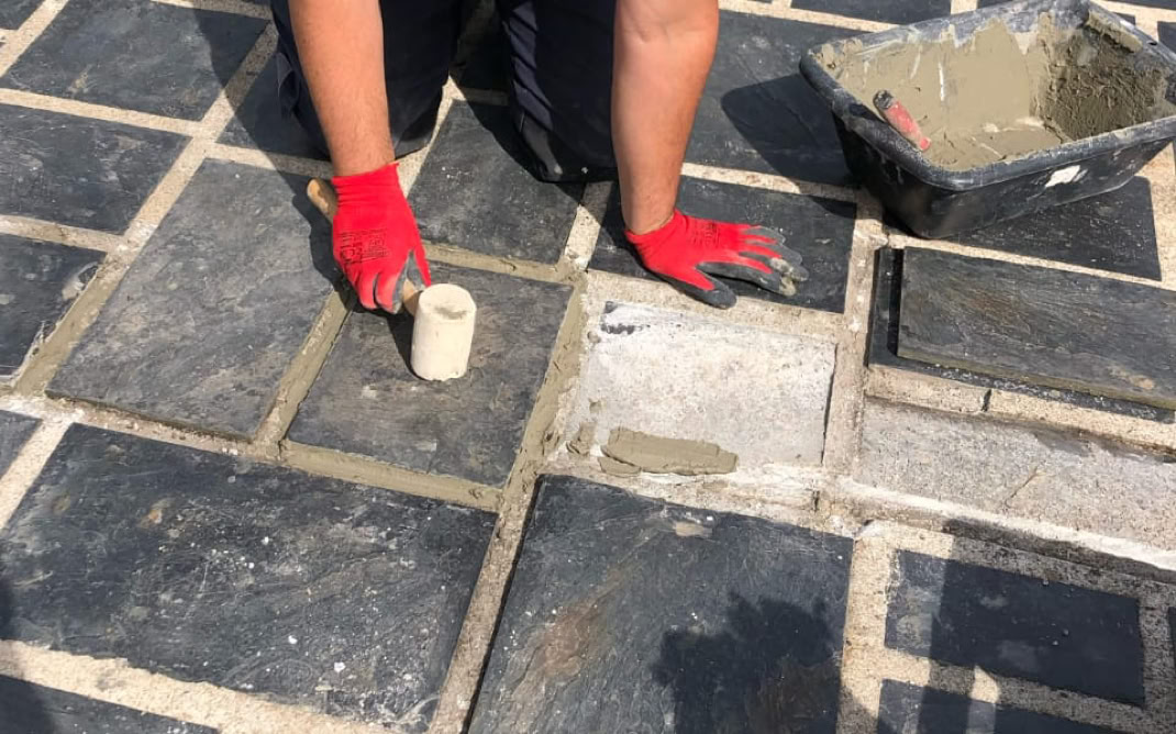 Rénovation d’Ardoise noire